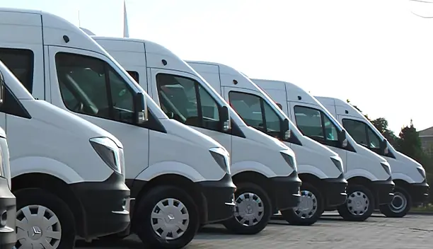 Sancaktepe servis hatları için hazırlanan İltur minibüsleri